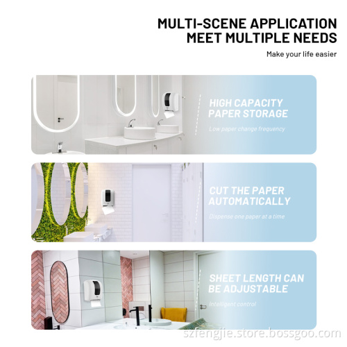 Intelligent Sensor Automatic Hand Paper Dispenser for Public Toilets